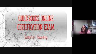 QBO Certification Exam Section 6: Reporting