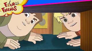 The Strange Case of Daniel the Janitor and more episodes! Four and a Half Friends Cartoons for Kids