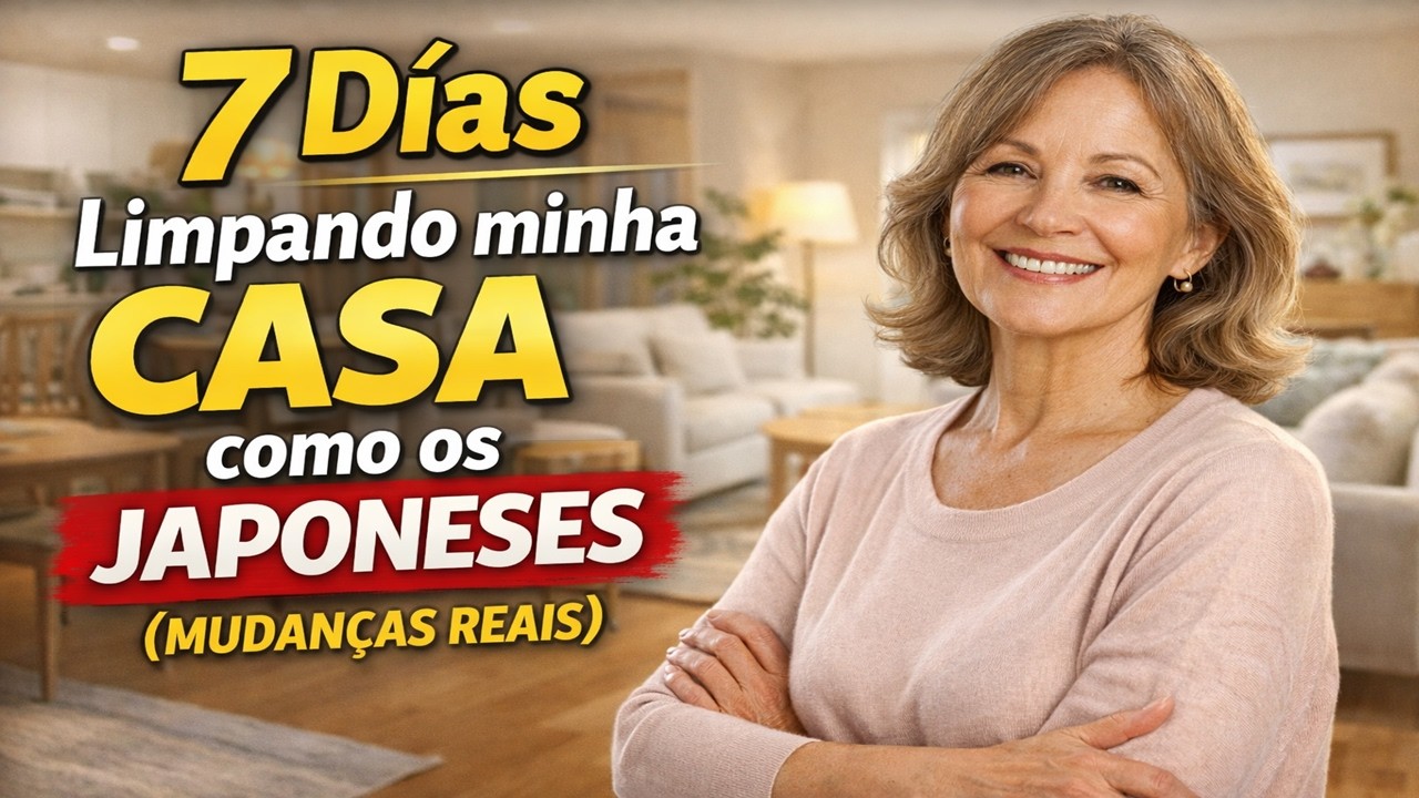 Tenho 50 anos, limpei minha casa como os japoneses durante 7 dias e entendi por que acumulava tanto