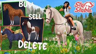 Would You Buy, Sell, or DELETE These Horses? | Star Stable