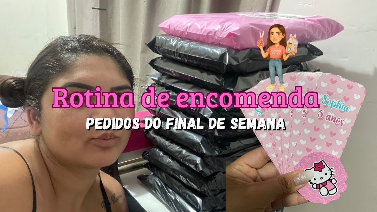 ROTINA DE ENCOMENDA - Fiz 500 forminhas 🫠