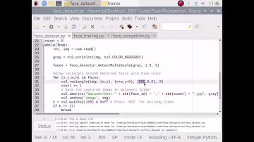 Face Recognition using OpenCV, Python & Raspberry Pi 4