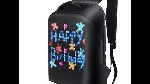 LED Backpack 3 0 Waterproof WiFi Version Smart LED Screen 1