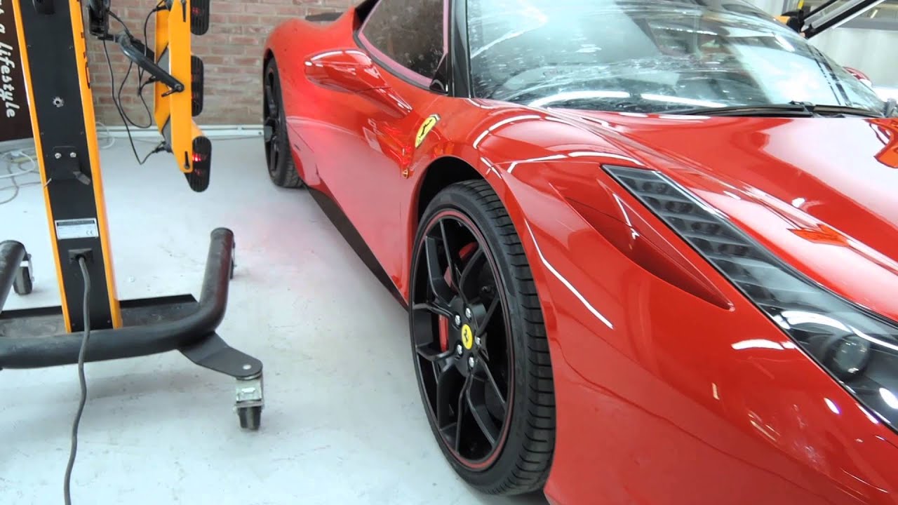 Ferrari 458 italia Ceramic Pro coated
