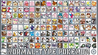 All Normal Type Pokémon. Oh My Arceus!