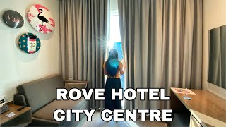 ROVE CITY CENTRE | BUDGET STAYCATION IN DUBAI | ROOM TOUR | HOTEL TOUR PART 1