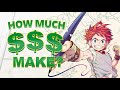 How to become a MANGA ARTIST? | How Much Money a MANGA Artist Make in JAPAN? | Manga Royalties