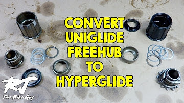 How To Convert Uniglide Freehub To Hyperglide Freehub
