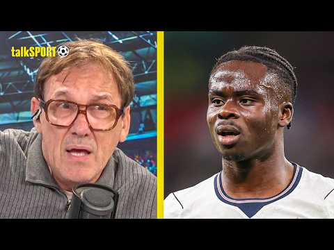 "BECOME A SCAPEGOAT!" Tony Cascarino PASSIONATE DEFENCE of "UNDERAPPRECIATED" Bukayo Saka