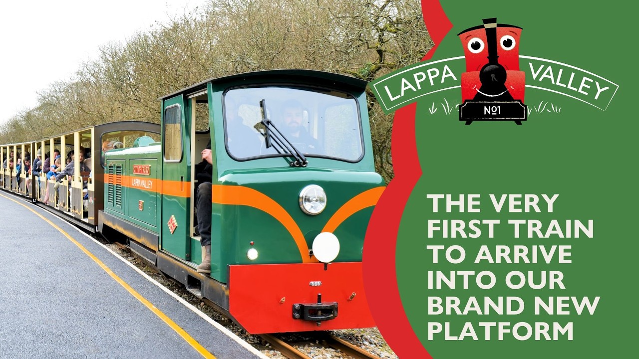 City of Truro’s Historic First Arrival at Lappa Valley’s New East Wheal Rose Platform | 17 Feb 2026