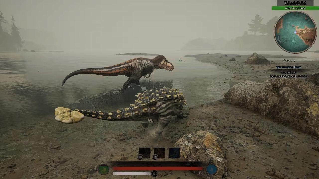 Path of Titans Ano TLC vs Rex