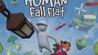 Играем в human fall flat 😨!!!(1 часть!)