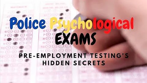 Police Psychological Exams - TMI Professor Overview & Advice
