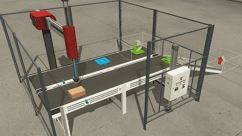 PLC based pick and place system | Using factory I/O and TIA portal | Final year project video