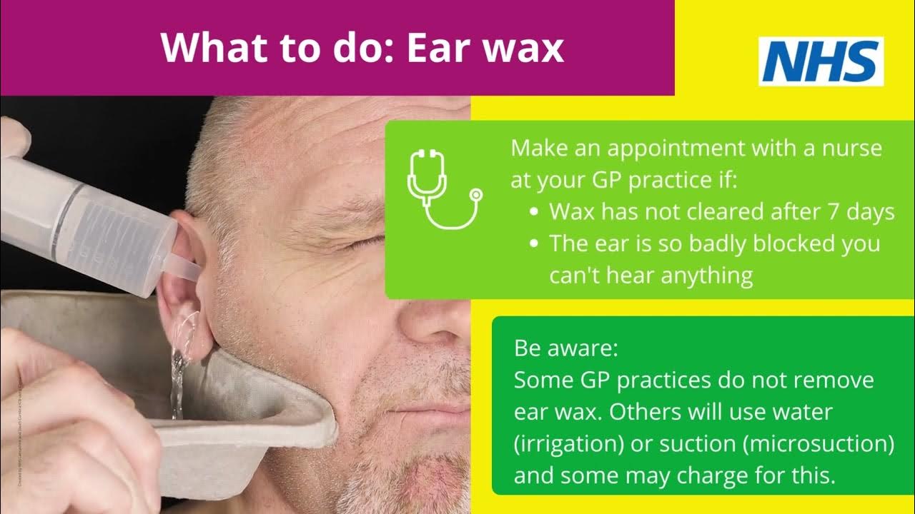 Self care Ear wax build up YouTube