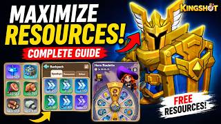 The ULTIMATE Kingshot Resource Guide | Grow Faster as F2P (Free Resources + Pro Tips)