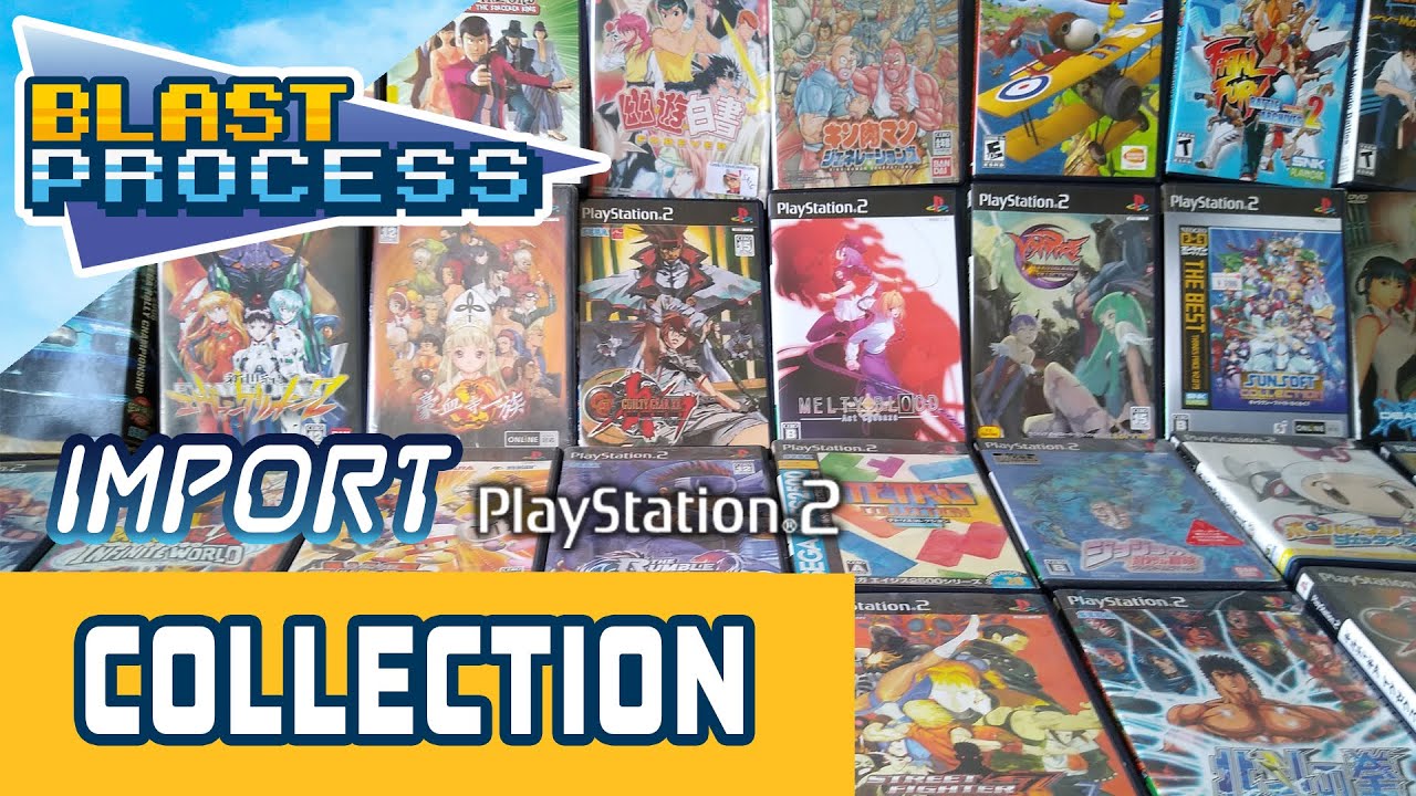 Import PS2 Collection (JP and US) - YouTube