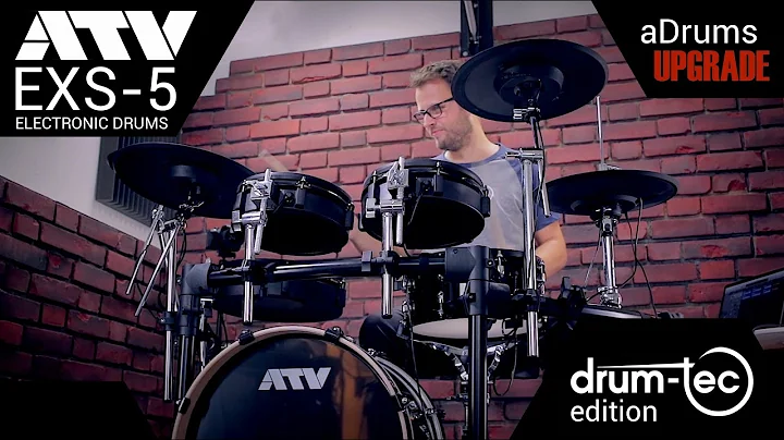 ATV EXS-5 aDrums upgrade electronic drum kit with xD3 / aD5 / Roland TD-17