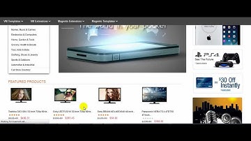 Amazon Joomla Website Template for Virtuemart