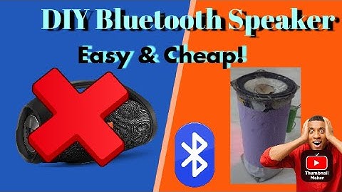 DIY Bluetooth Speaker at Home | Easy & Cheap Hack!