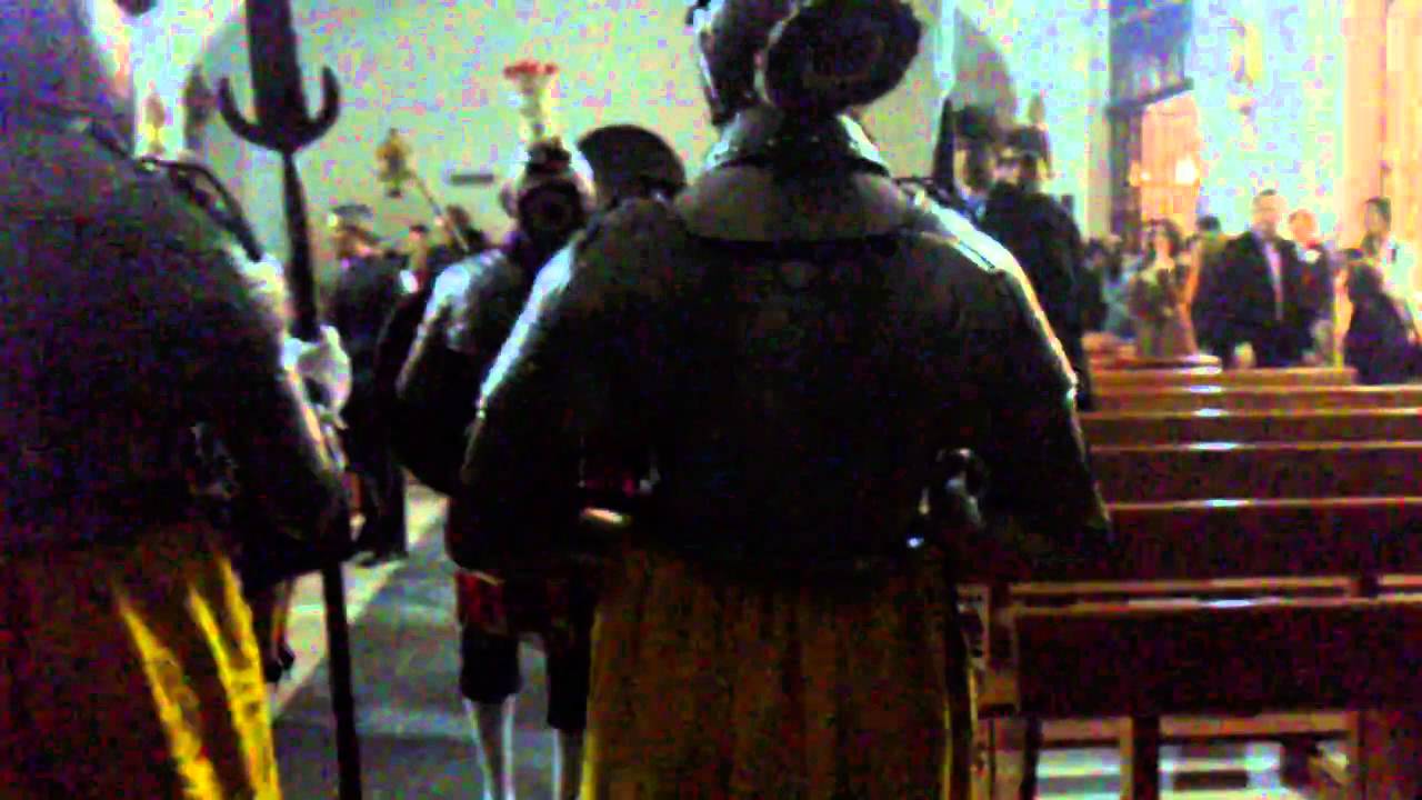 Semana Santa Ocaña 2011 - Cambio de guardia de los Armados de Ntro. Padre Jesús Nazareno