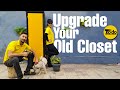 Upgrade your Old Closet (5 Minutes) | DIY Closet Makeover on a Budget | DIY Furniture Restoration