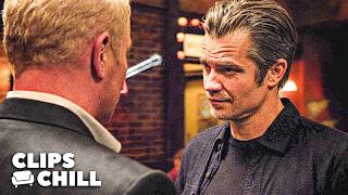 Quarles Threatens to Kill Raylan | Justified (Timothy Olyphant, Neal McDonough)