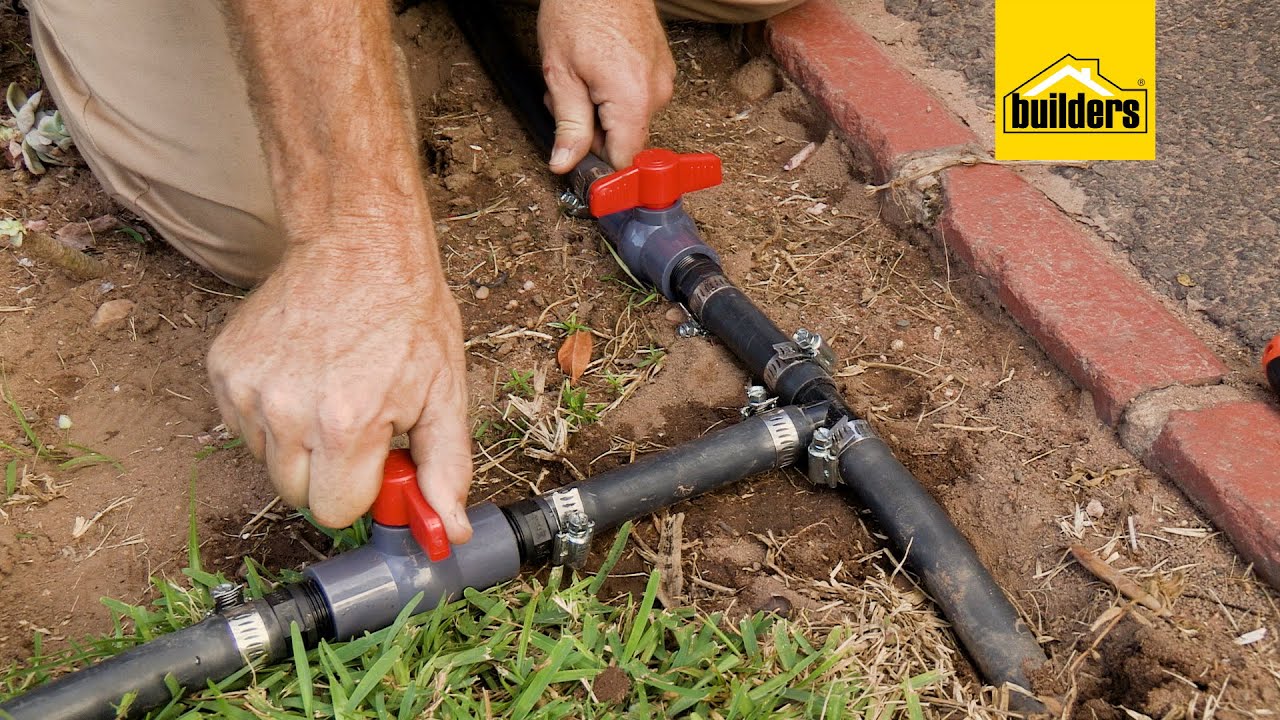 Irrigation How To Connect A New System To An Existing Network YouTube