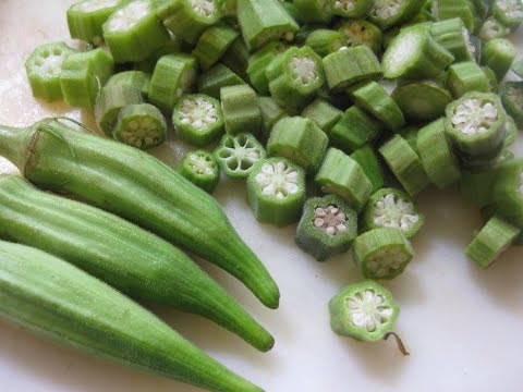 How to freeze okra