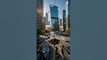 🎬 Title:🌍💥 #Shorts | Earthquake Destroys City | #Disaster #Trending