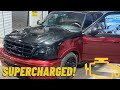 Smoke Test the Supercharger!  2002 F150 Lightning 5.4 P0171 P0174
