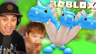 Adopting MYTHIC PETS with My Son In Roblox Adopt Me! | Father Son Roblox