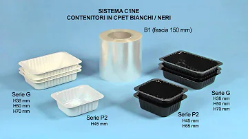 Sistema Compac C1NE - Materiali di confezionamento