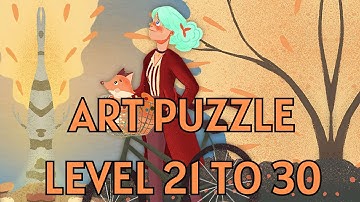 Art Puzzle Game GAMEPLAY level 21 to 30