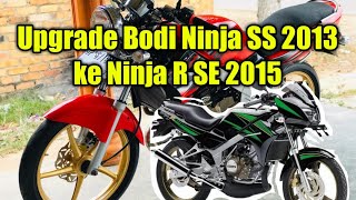 NINJA RR OLD PUTIH MODAL CAT DOANG / RIVIEW RESTORASI 2tak