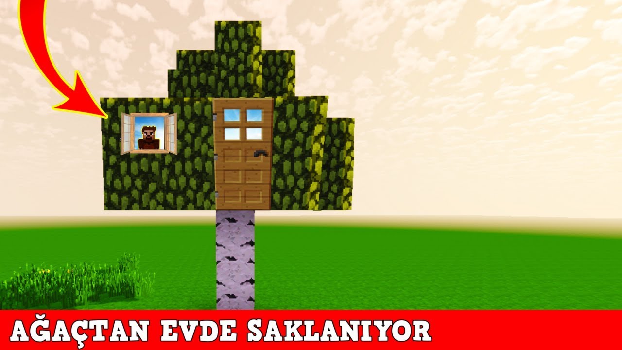 ZENGİN VS FAKİR 131 Ağaç Ev (Minecraft) YouTube