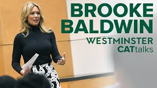 Brooke Baldwin '97 at Westminster's CATtalks