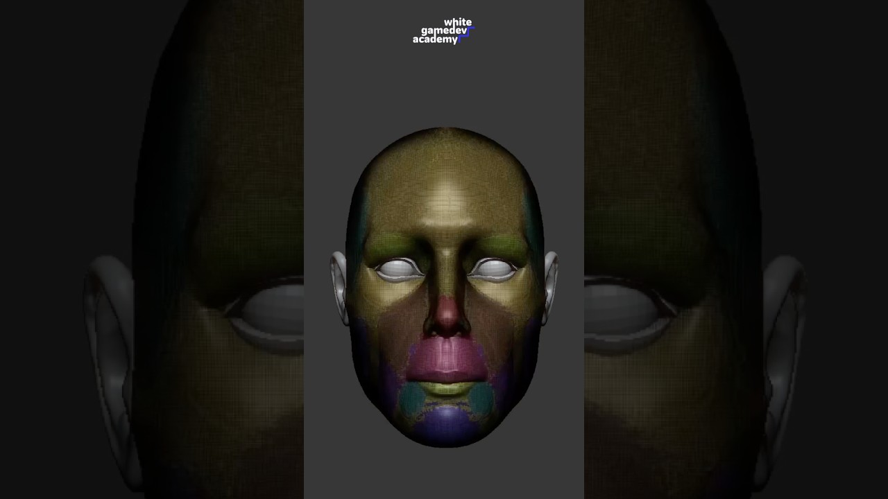 Анатомия головы для 3D персонажа🔥 ссылка на пошаговый урок в шапке 🤘и обязательно подпишитесь