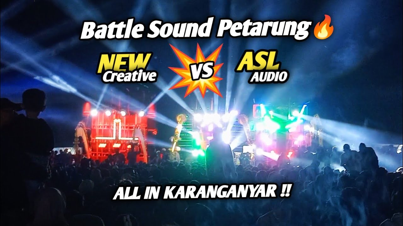 Duo sound FIGHTER Uji nyali,, Battle tembak menembak NEW CREATIVE vs ASL AUDIO 
