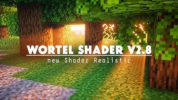TOP 1 Shader Mcpe 1.18 || Wortel Shader V2.8 - Realistic Shader_aesthetic - No Lag Support 1Gb - 8Gb