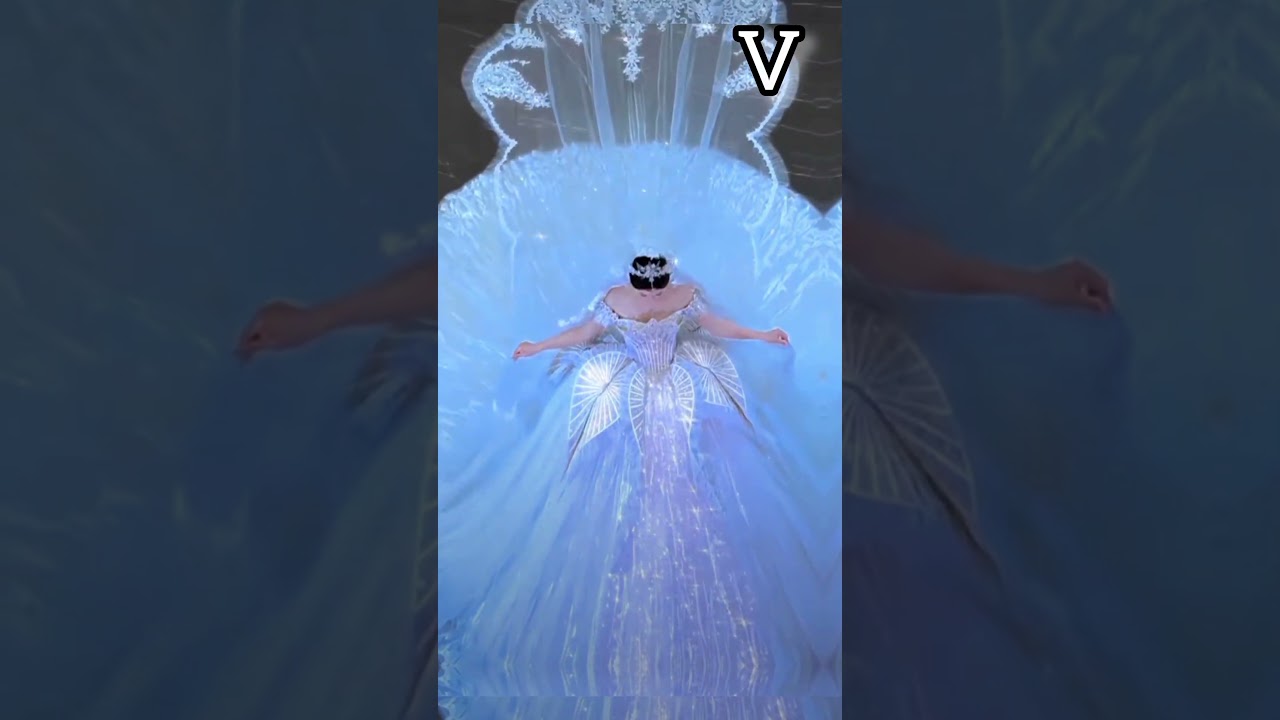 choose your name first letter a wedding gown 😘 