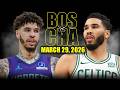 Boston Celtics vs Charlotte Hornets Full Game Highlights – March 29, 2026 | NBA Season