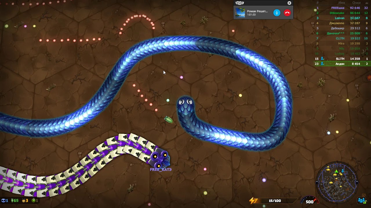 Взломанная игра snake