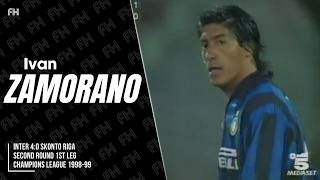 Ivan Zamorano ● Inter 4:0 Skonto Riga ● Champions League 1998-99