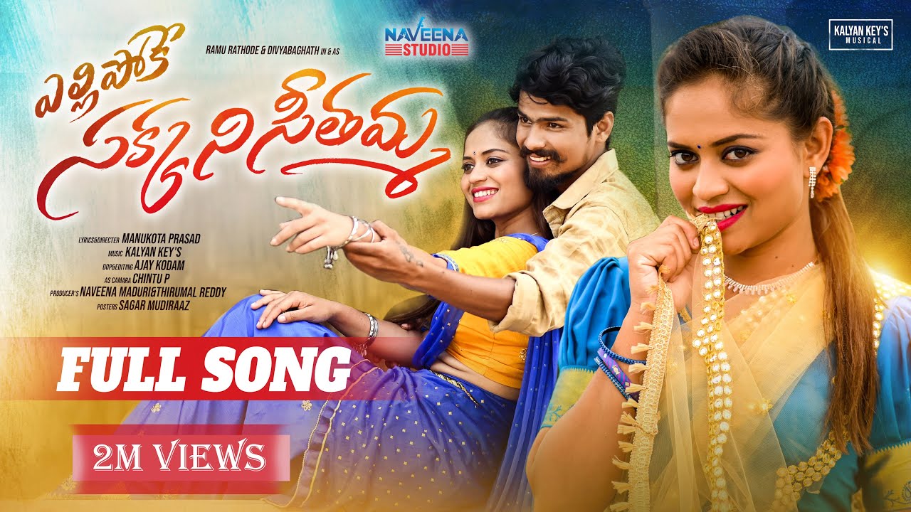 Yellipoke Sakkani Seethamma Full Song  Latest Folk songs  Telangana Folk Songs  Naveena Studio