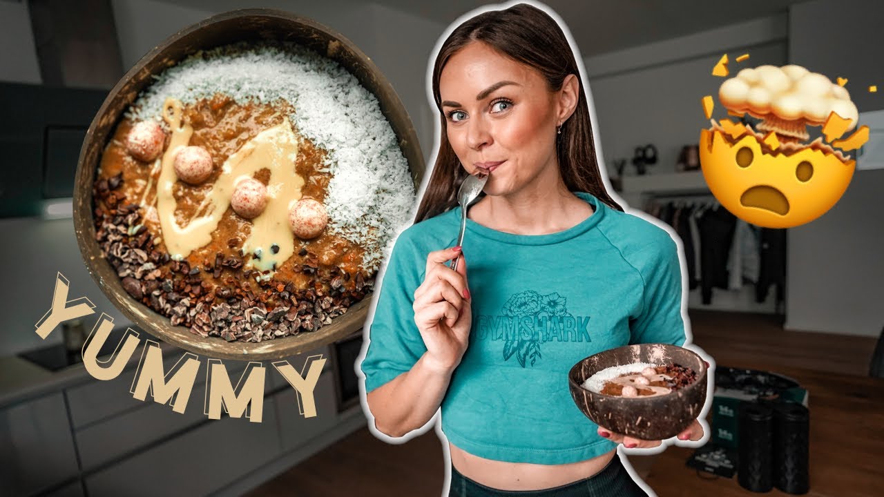 Der BESTE Porridge der WELT!🤯 YUMMY den müsst ihr probieren! Proteinreiche Frühstücksidee🤤