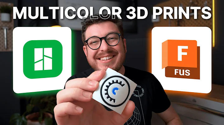 How to Make Multicolor 3D Prints in Fusion 360 | Export to Bambu Studio