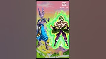 lord beerus vs broly full power #shortvideo #goku #dbs #dbz #short