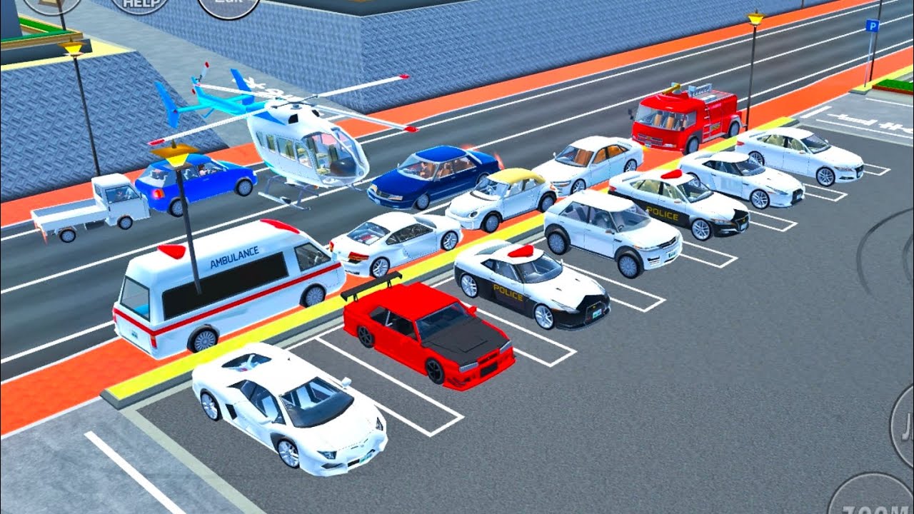 Jambo cars 🚗🚙 collection and collection of helicopter and emergency vehicle 🚑 at Repair shop Sakura 