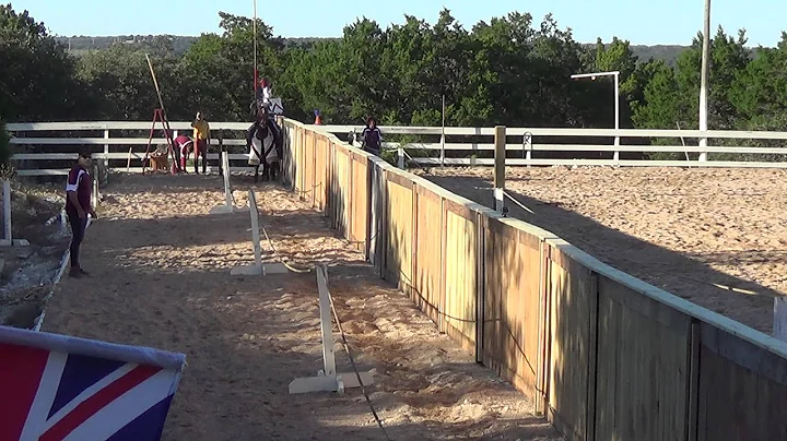 Jousting -- Jeffrey Basham and Sarah Hay joust at ...